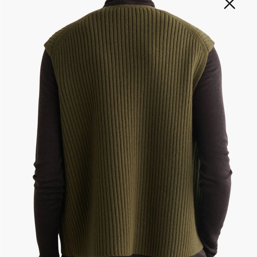 COS Merino Wool Rib Utility Vest - Picture 4 of 7